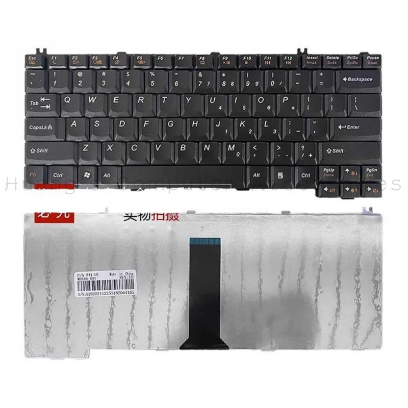 SS+US English Laptop Keyboard For Lenovo 3000 F31 F41 G430 G450 G455 N220 Y430 Y530 V450 Replacement