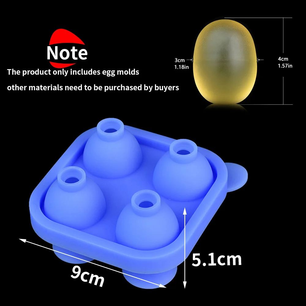 YOCY DIY Ovipositor Egg Molds Homemade Eggs Ovipositor Accessories BLUE RED GREEN