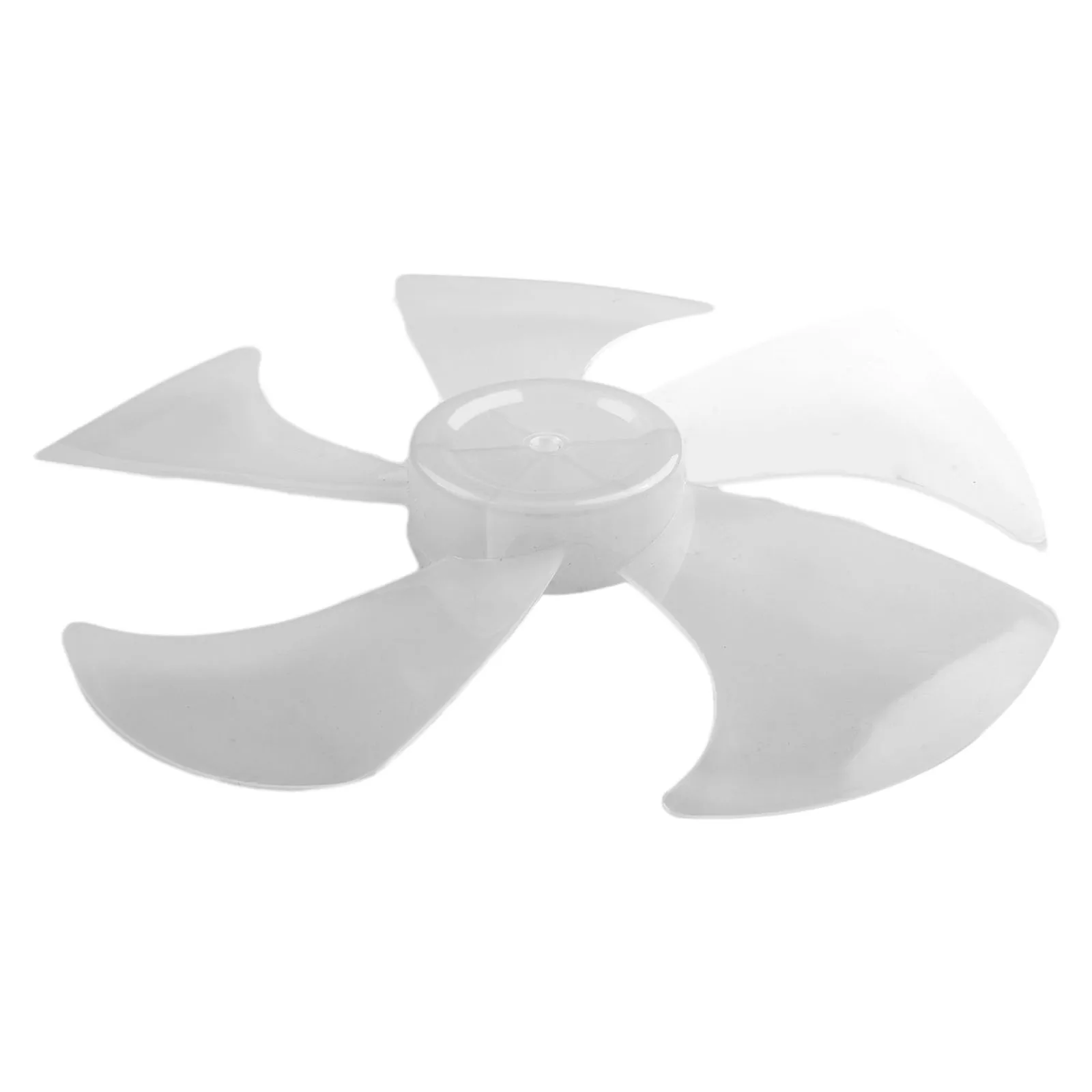 14 Inch Plastic Fan Blade Five Leaves With Nut Cover For Pedestal Household  Electric Fan Blade Fireplaces Accessories