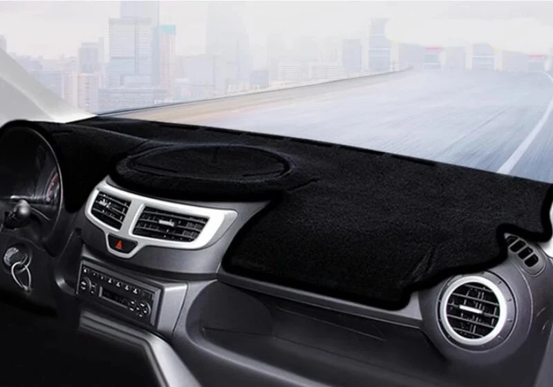 غطاء لوحة سيارة تجنب لوحة مضيئة مكافحة القذرة حصيرة الشمس الظل الوسادة لشيري QQ QQ3 2004-2018 #4