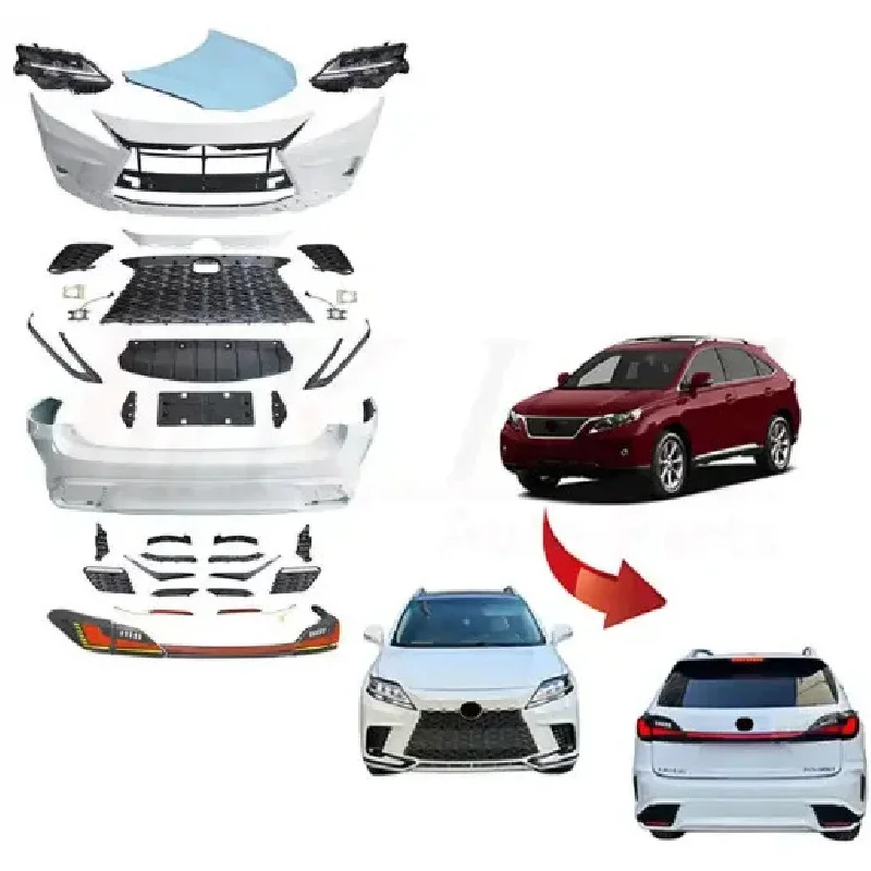 

MX High Quality Upgrade Facelift Body Kit 2012 Model Update Kit 2020For RX 350 2009-2015