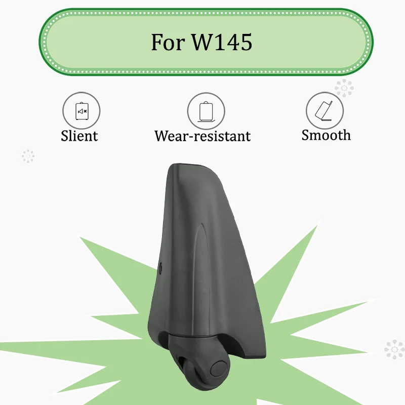 

For W-145 All Terrain Luggage Replacement Wheels TPU Wear-Resistant 360° Swivel Steel Bearing Suitcase Accessories