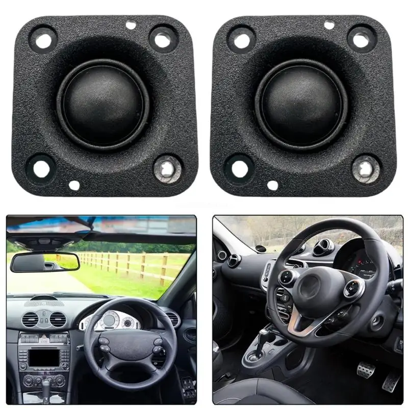 Precisions Crafted Alto-falantes Tweeter 2 Polegadas para Reparos Som Qualidade, 4ohm 20W com Neodímio Magnético