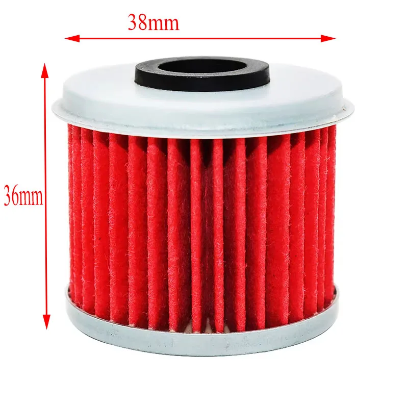 2/6/10Pcs Motorcycle Oil Filter For Polaris 325 Ace 15-16 325 Ranger ETX 325 Sportsman ACE ETX 325 Ranger ETX HF116 38*36mm