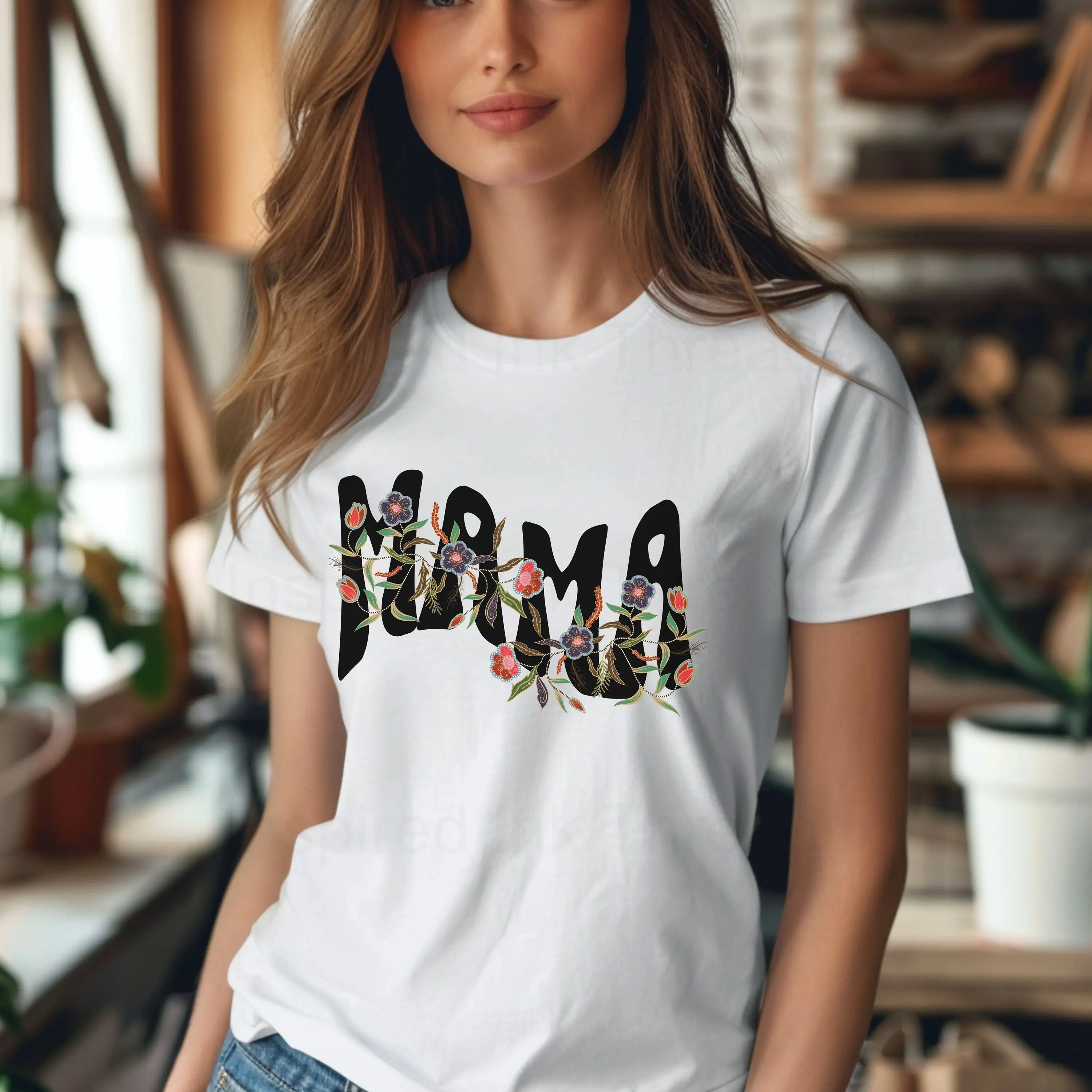 Flower Mama T Shirt Retro Garden Mom Mother'S Day Birthday For Wildflower