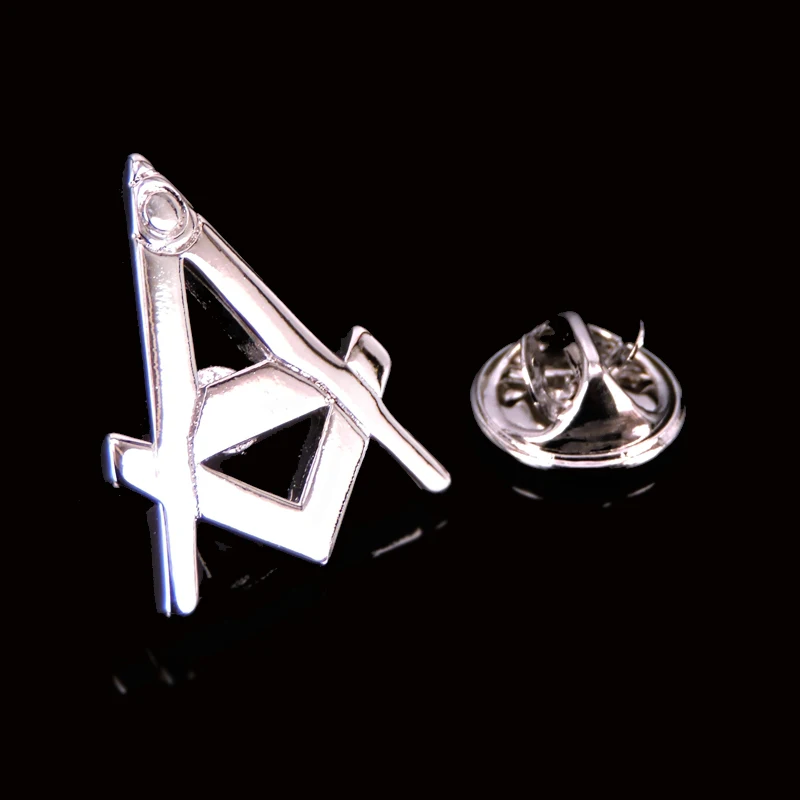 Copper Masonic emblem brooch fashionable men's suit coat lapel pin women's backpack hat badge