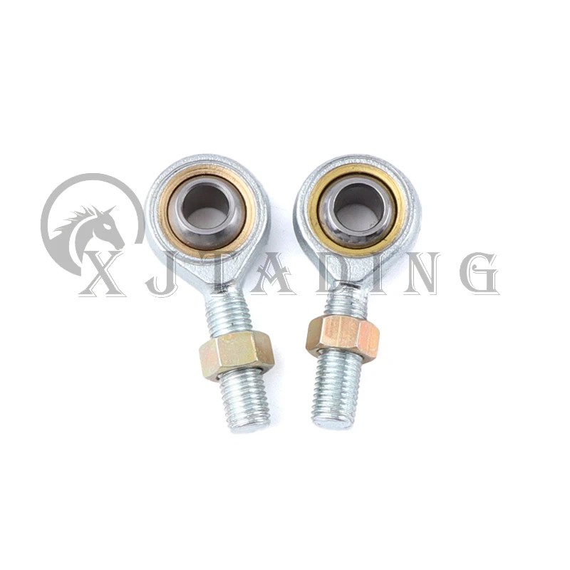 1 Pair 8mm/10mm Male SA T/K POSA Right and Left Hand Ball Joint Metric Threaded Rod End Bearing Steering Tie Rod Ends Ball Joint