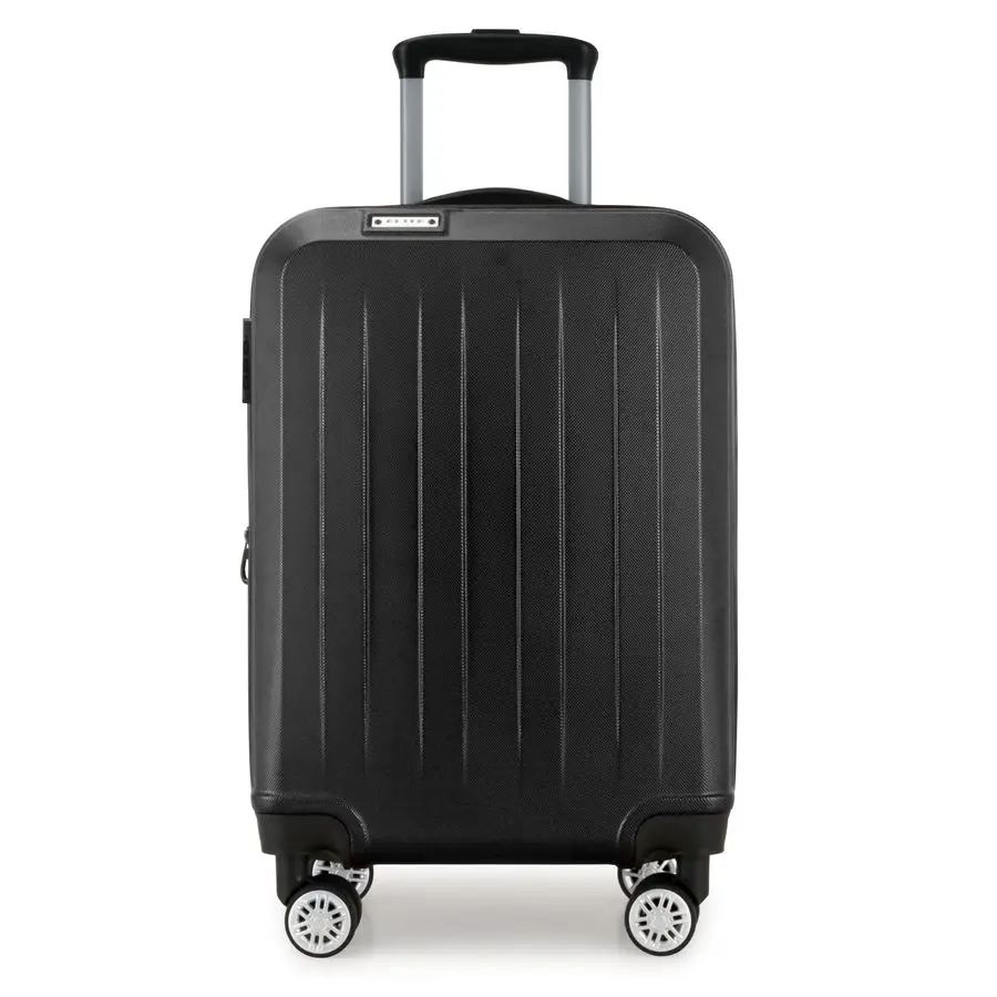 Bagagem Hardside Spinner, preta, 21 Carryon