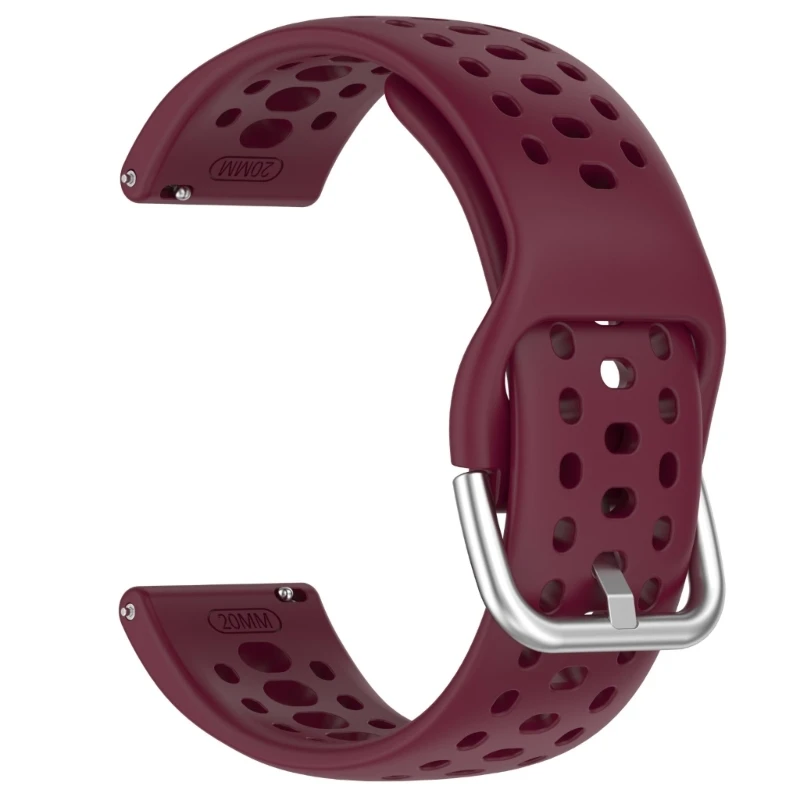 

F68B Stylish 20mm Breathable Belt Watchband For Active 2 Waterproof Bracelets Straps