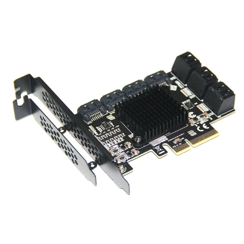 G8DB High Thermal Conductivity Material PCI-E 10P SATA3.0 Adapter Cards More Stable