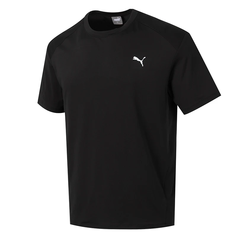 

Puma Men's and Women's Couple Wear Plaid Breathable Casual Sports Top Training Round Neck T-Shirt 682915-01