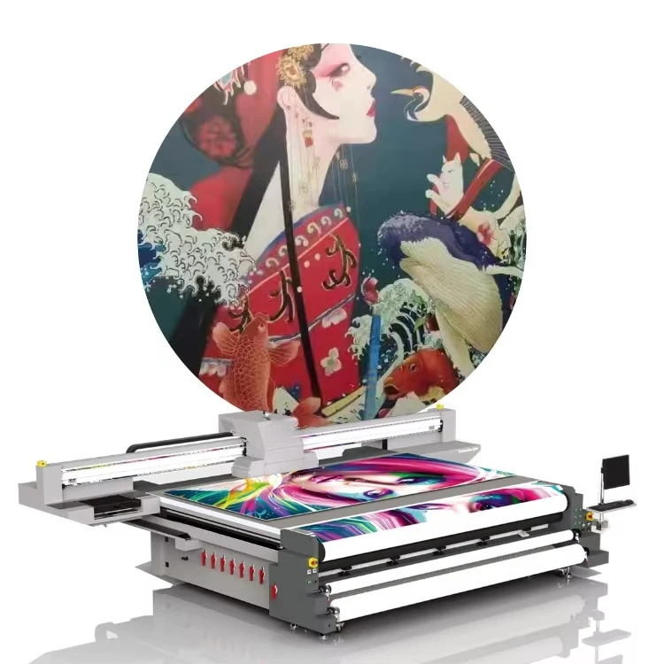 TC-FR3221 True Colour Series UV Flatebed Printer Manufacturing Machine for Advertising Post Card Wall Paper - view 4