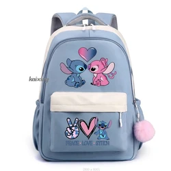 Backpack Lilo And Stitch 3D Printing Backpacks Girls Boys School Bag Children's School Bag, Fashion Trendy Versatile Bag