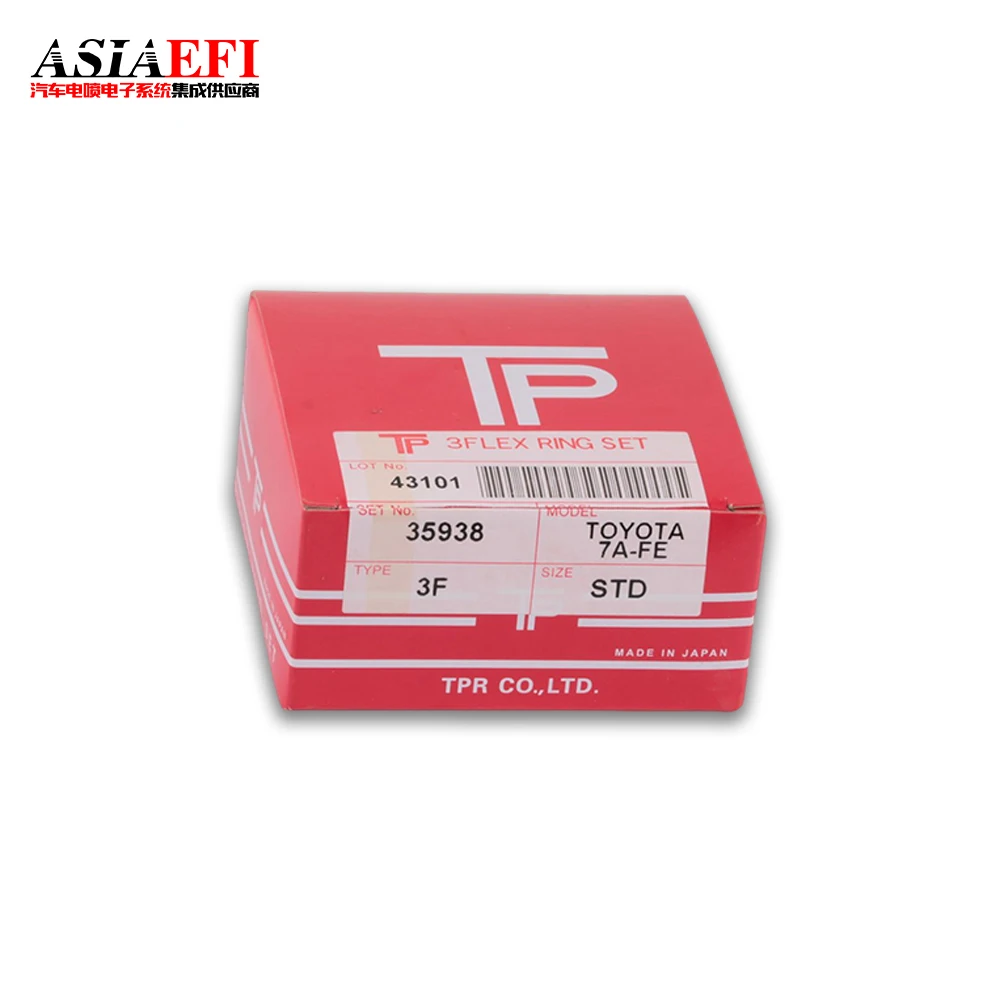 high quality 7A 35938 13011-16320 7A-FE STD TP Piston Ring for Toyota Caldina Sprinter Carina Corolla Celica 1301116320