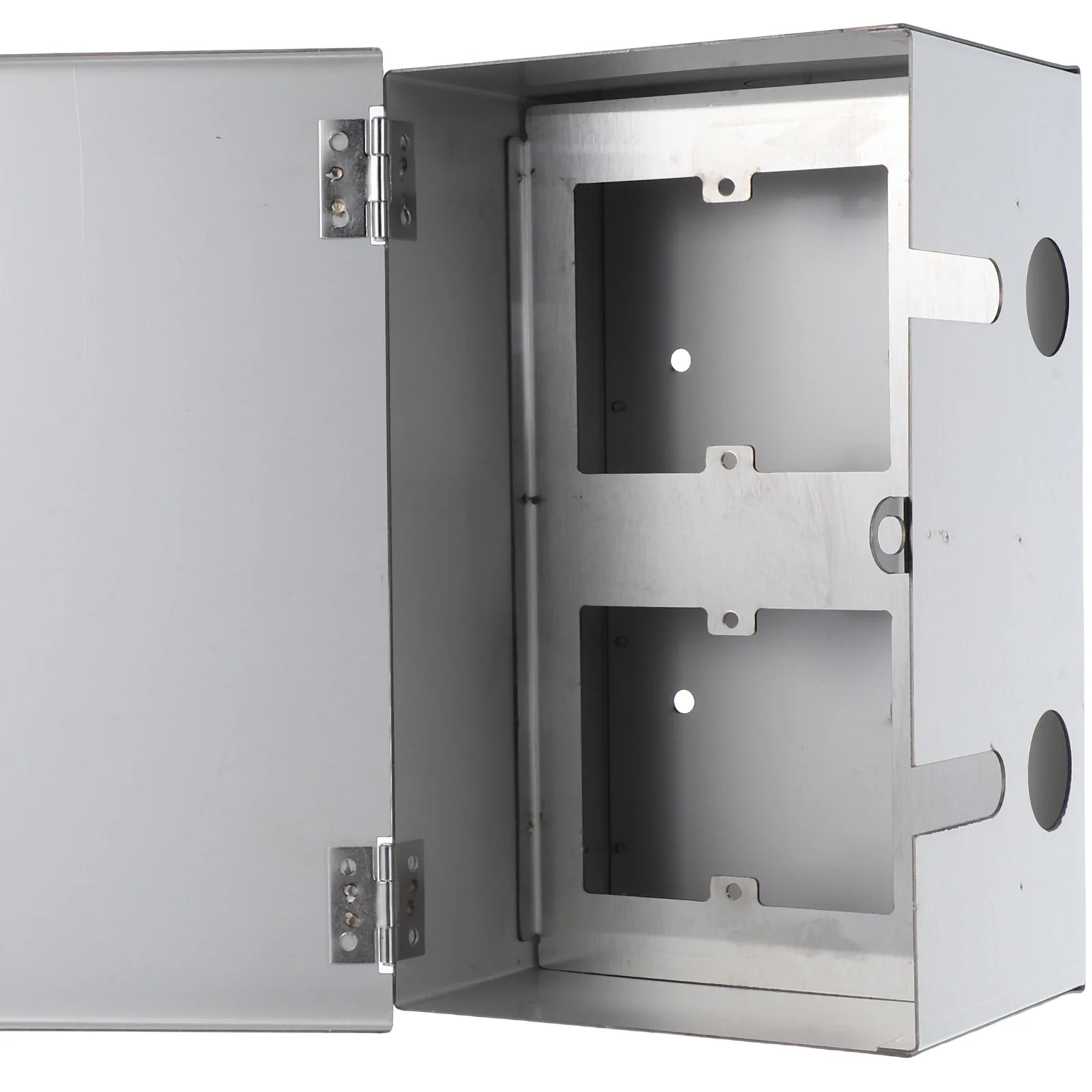 Waterproof Electrical Box Outdoor Lockable Stainless Steel Weatherproof Outlet Enclosure Ip44 Socket Cover Rainproof Plug Box
