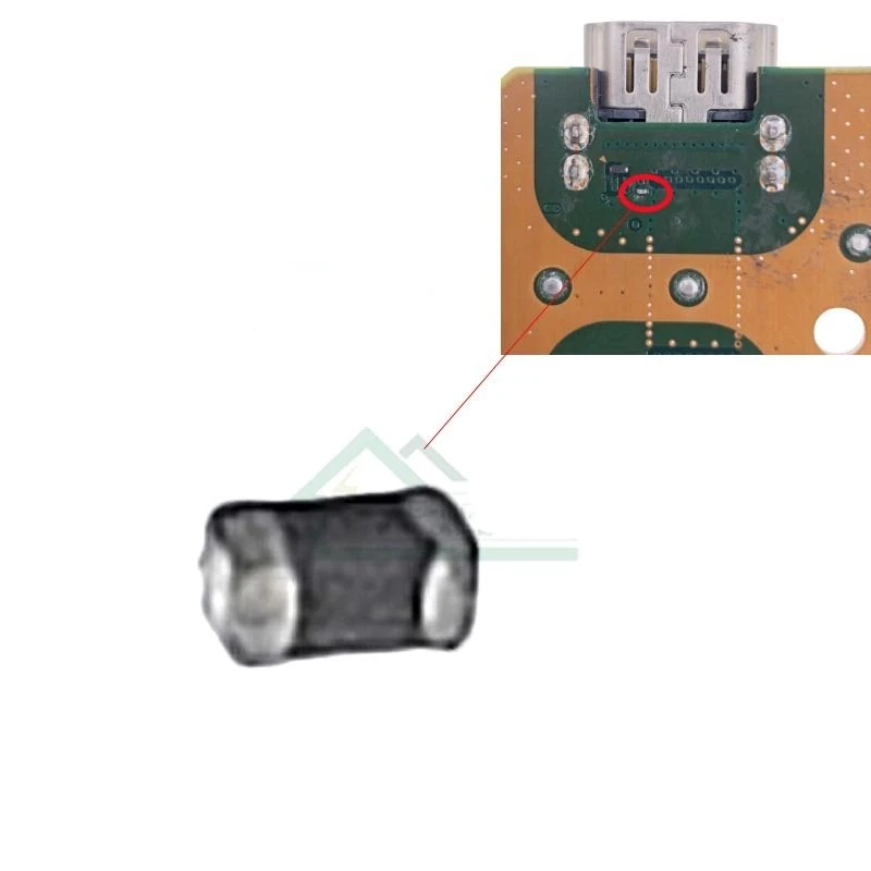 مجموعة كاملة من 5 ملحقات مقاومات 2.7K DIY لمحطة اللعب 5 الجانب الأمامي #3