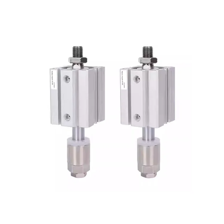 

SDA Series Thin Cylinders Bore Sizes 16-100mm Adjustable Stroke Rod End Threaded Connection Internal Thread with Magnetic Sensor