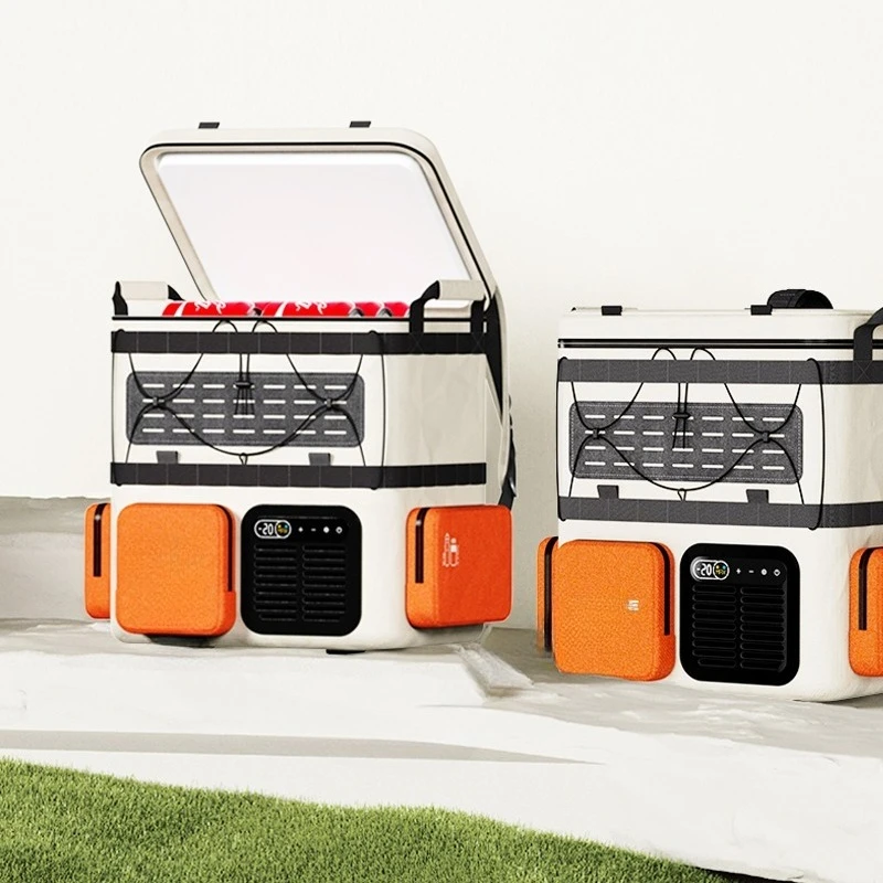 Mobile refrigerator Compressor refrigeration Household out dual-purpose refrigeration Refrigeration Mobile backpack refrigerator