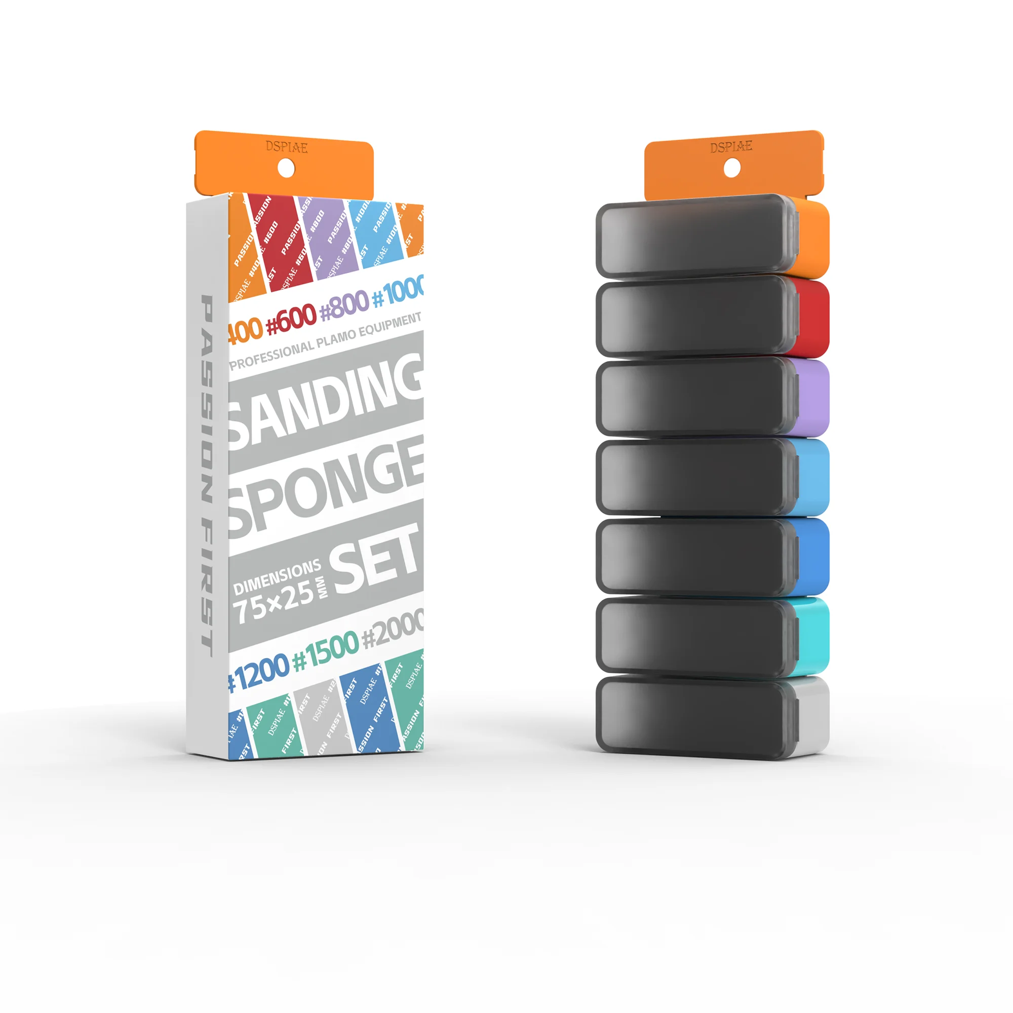 【DSPIAE XSS-S01 Series Refreshing Sponge Sandpaper】Model Tool for Model Water Mouth Grinding and Polishing Kit