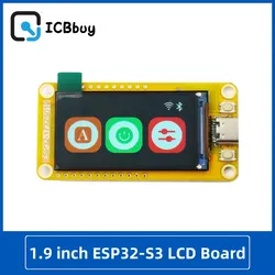 ESP32-S3 HMI 8M PSRAM 16M Flash Arduino LVGL WIFI e Bluetooth 1.9 