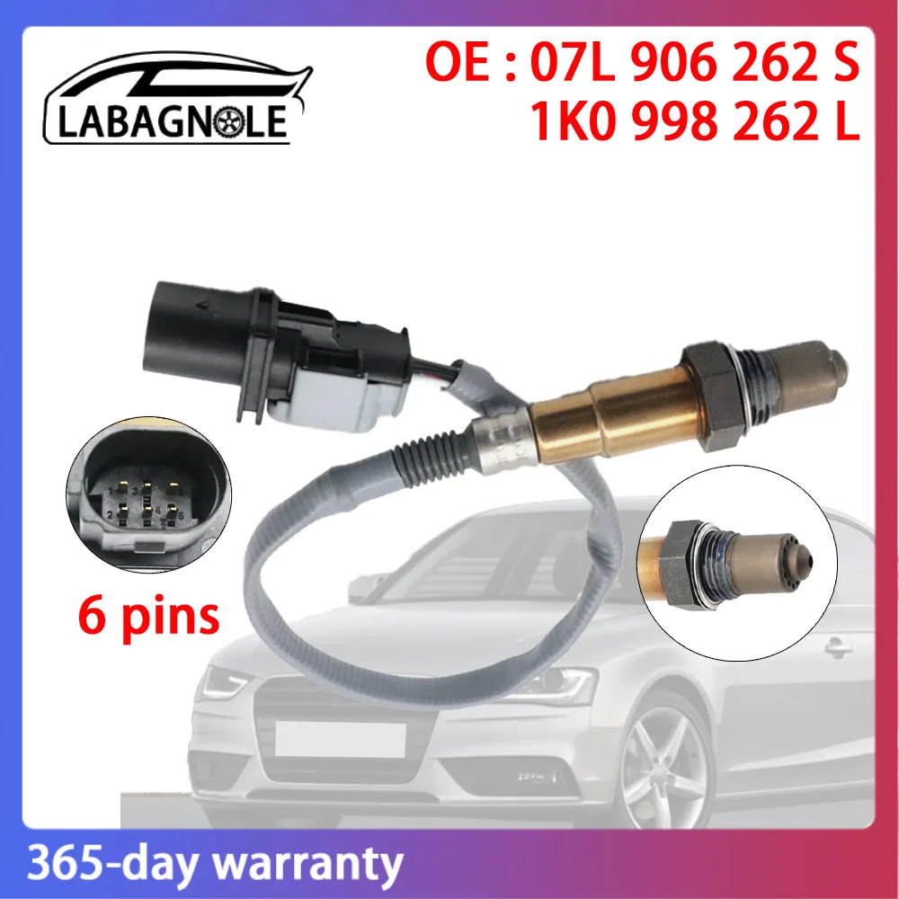 

Передний датчик кислорода O2 07L906262S 1K0998262L OE качество для AUDI A4 A5 A6 Q5 07L 906 262 S 07L 906 262S