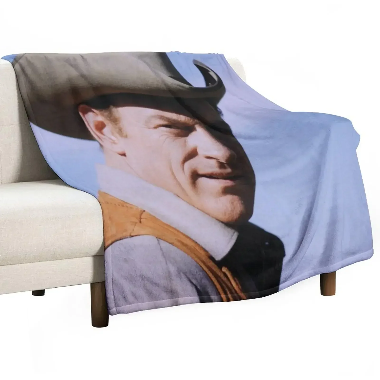 Gunsmoke Throw Blanket Vintage cosplay anime warm winter Travel Blankets