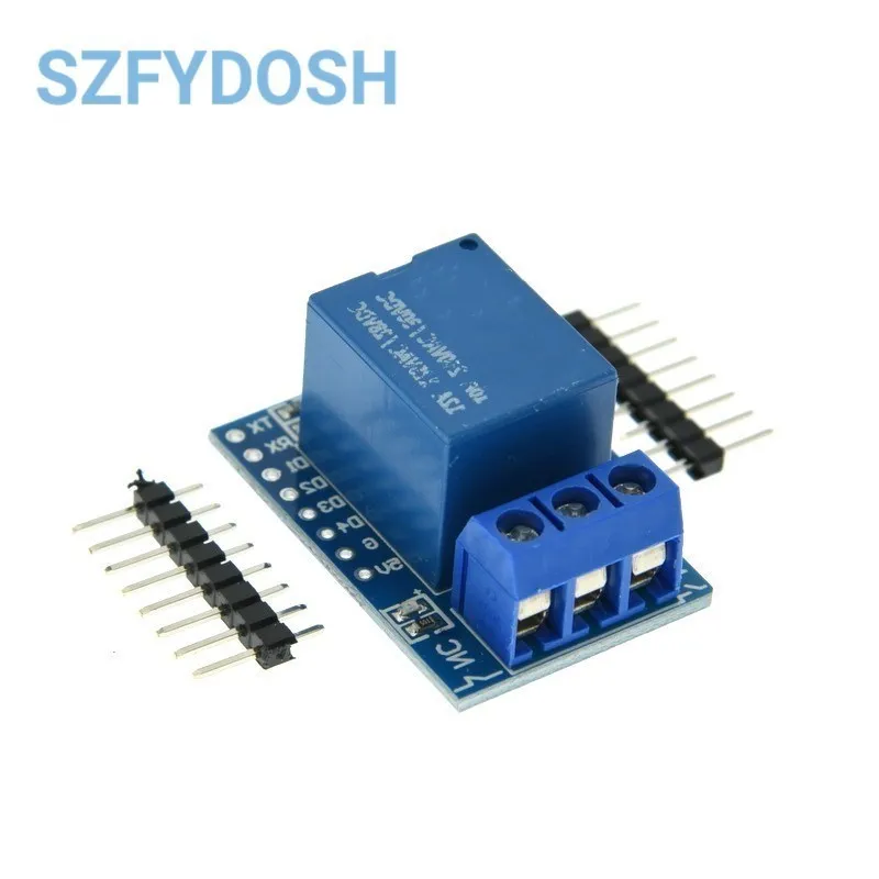 One Channel Wemos D1 Mini Relay Shield Wemos D1 Mini Relay Module ESP8266 Development Board 1 channel