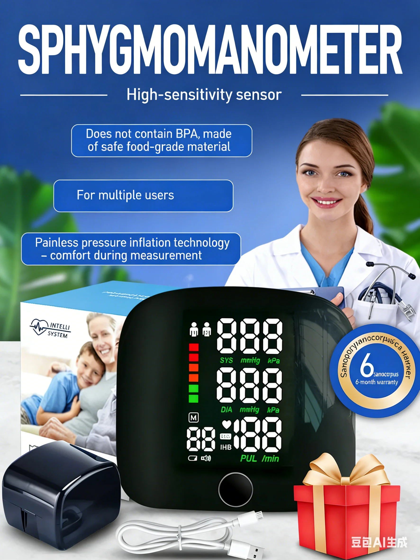 monitor-de-pressao-arterial-de-pulso-led-justlang-recarregavel-com-voz-em-ingles-espanhol-esfigmomanometro-tonometro-monitor-de-frequencia-cardiaca