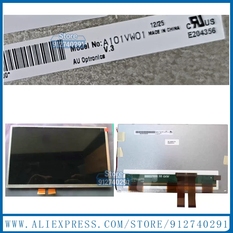 新品-101インチ-a101vw01-v3-lcd-a101vw01-v3-a10vw01-v0-産業用機器用-lcd-ディスプレイパネル-800-600
