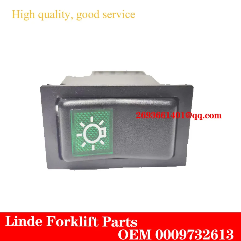 3 Pin Headlight rocker switch ,OEM 0009732613 for Linde forklift .