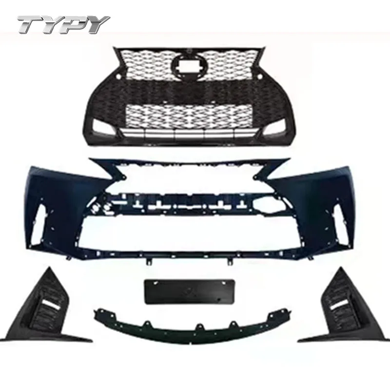 Car Body Kit Modified Front Grille Bumper Set With Headlamp Taillight For Lexus IS250 IS300 IS350 IS 2006-2012 Upgrade To 2021