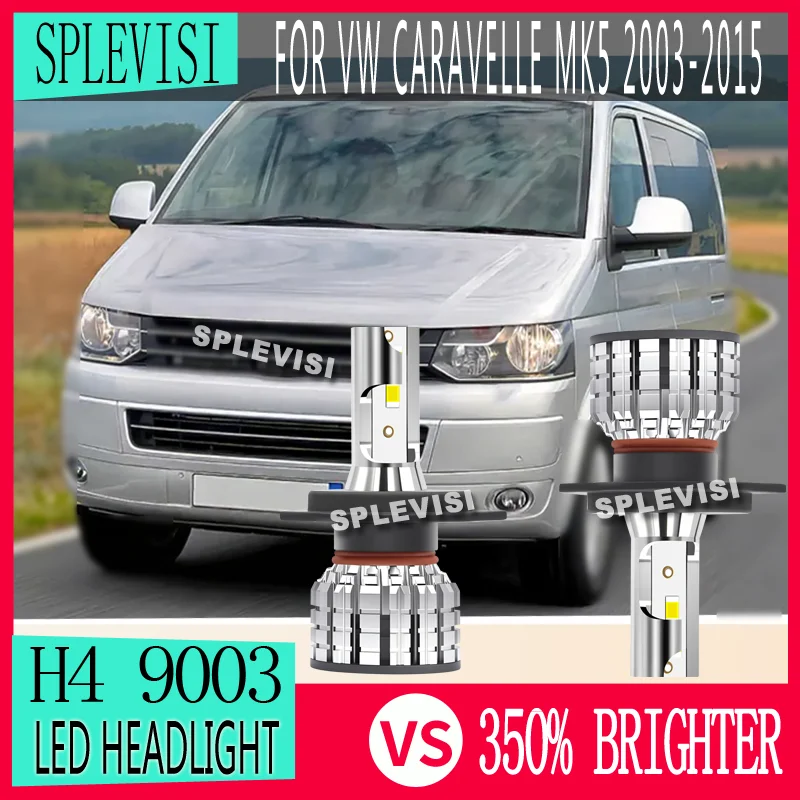 

Waterproof Dustproof Clear Visibility at Night Headlight Bulbs LED For VW Caravelle MK5 2003 2004 2005 2006 2007 2008 2009-2015