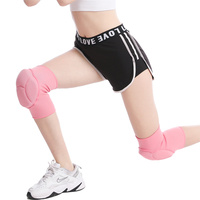 1pc Thickened Sponge Sports Knee Pads Dancing Knee Kneeling Patella Riding Basketball Volleyball Running Warm Protective Gear