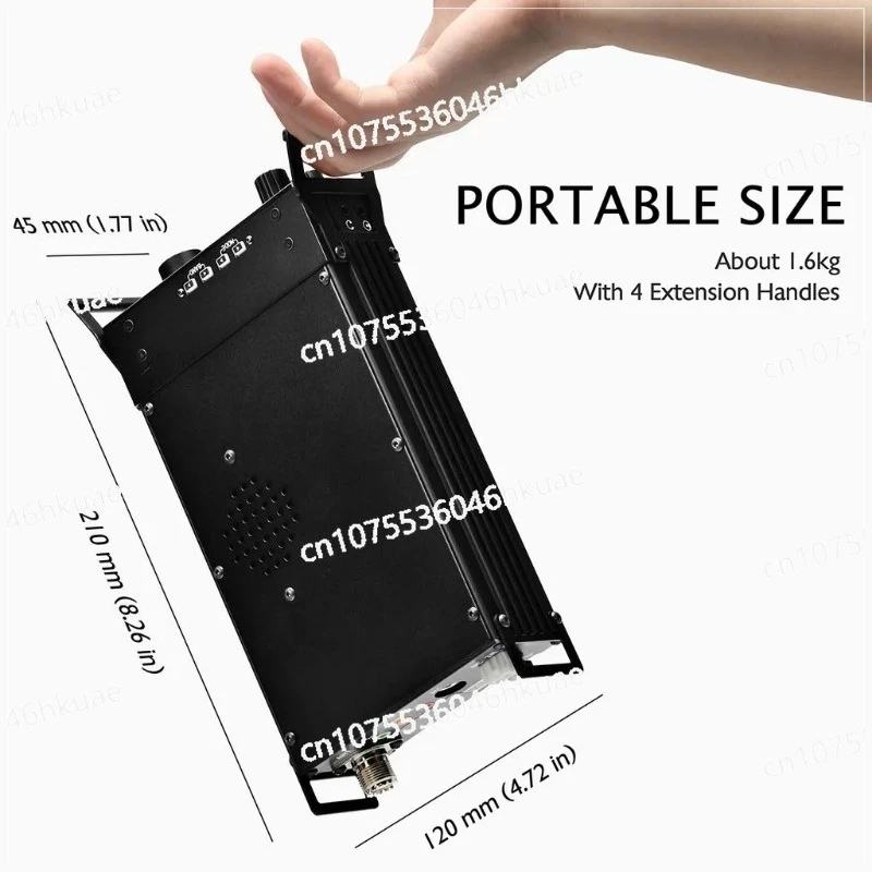Professional G90 SDR Transceiver Radio Transceptor 0.5-30MHz with Cooling Fan Bracket XPA125b CE-19 Kit