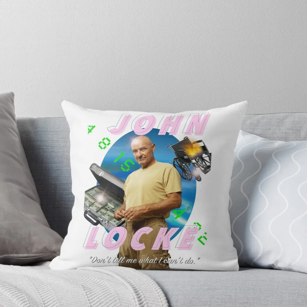 

LOST - JOHN LOCKE Throw Pillow pillow pillowcase Pillow Covers Decorative Decorative Covers For Sofa