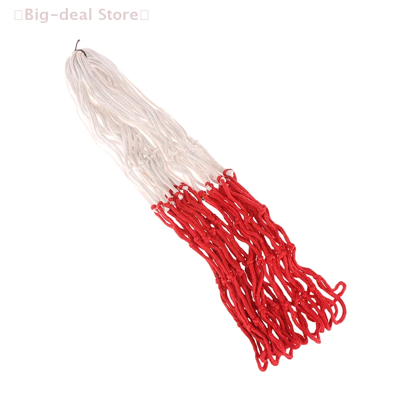 【M】1Pc Outdoor Basketbalnet Zwaar Polyester Draad Basketbalring Mesh Net Vervanging Schieten Training Basketbalnet