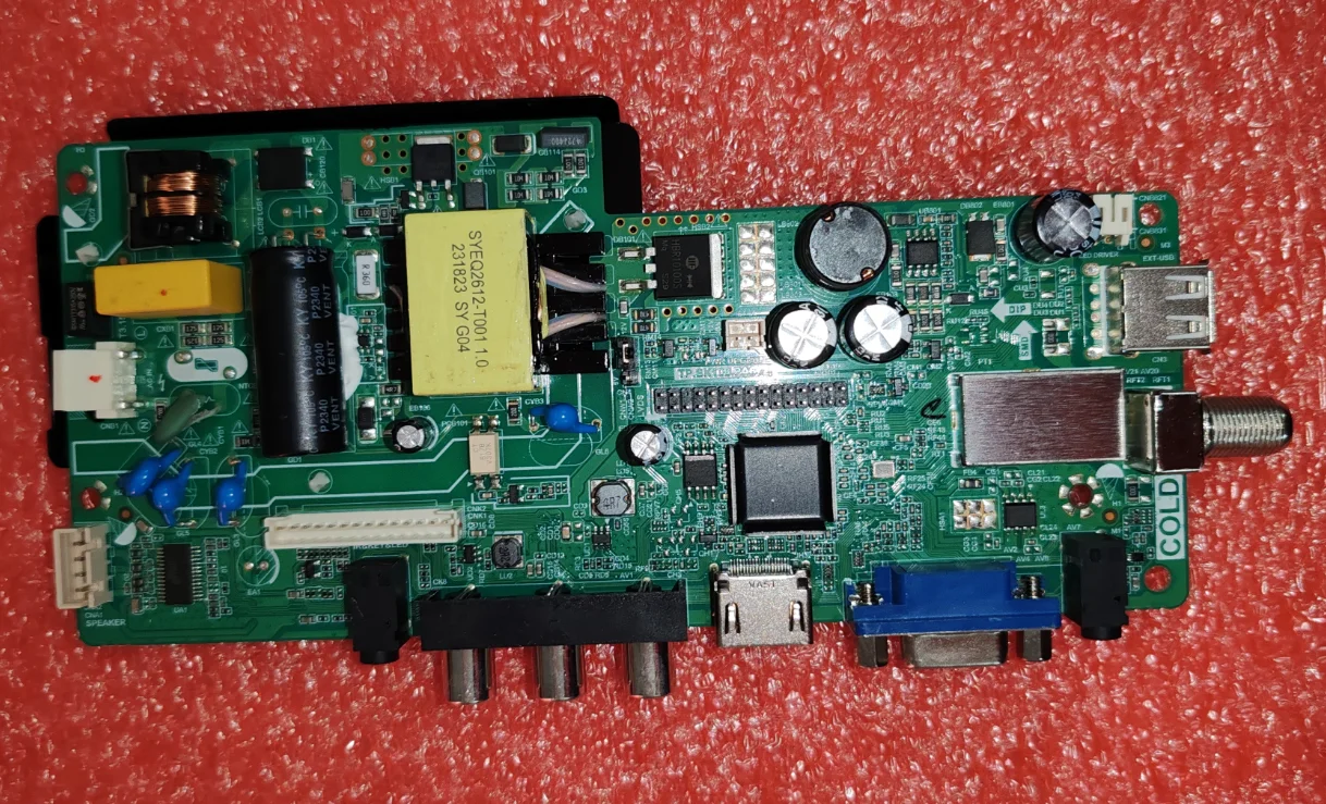 

TP.SK108.PA672 Three in one TV motherboard, physical photo, tested well for 18--60V 240MA