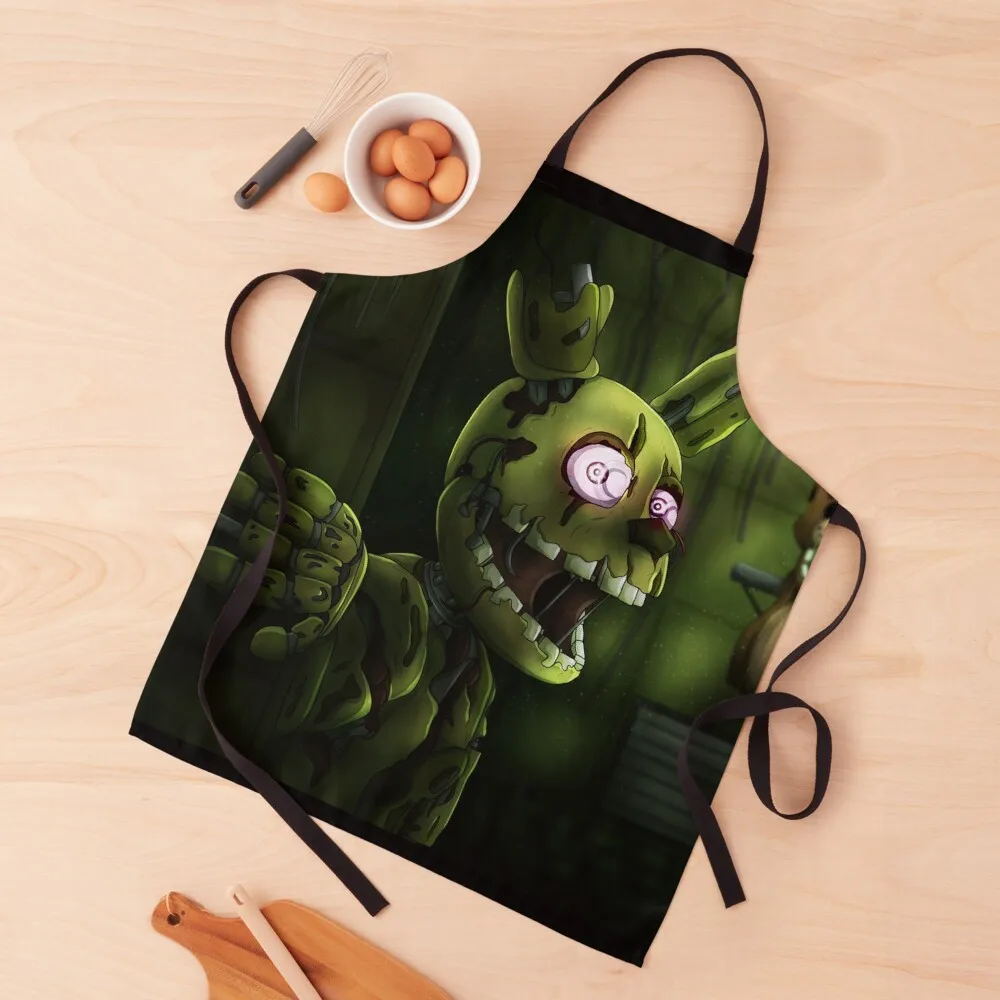 

Peekaboo - Springtrap Apron useful gadgets for home Hairdressing Hairdresser Accessories cook wear men's barbecue Apron