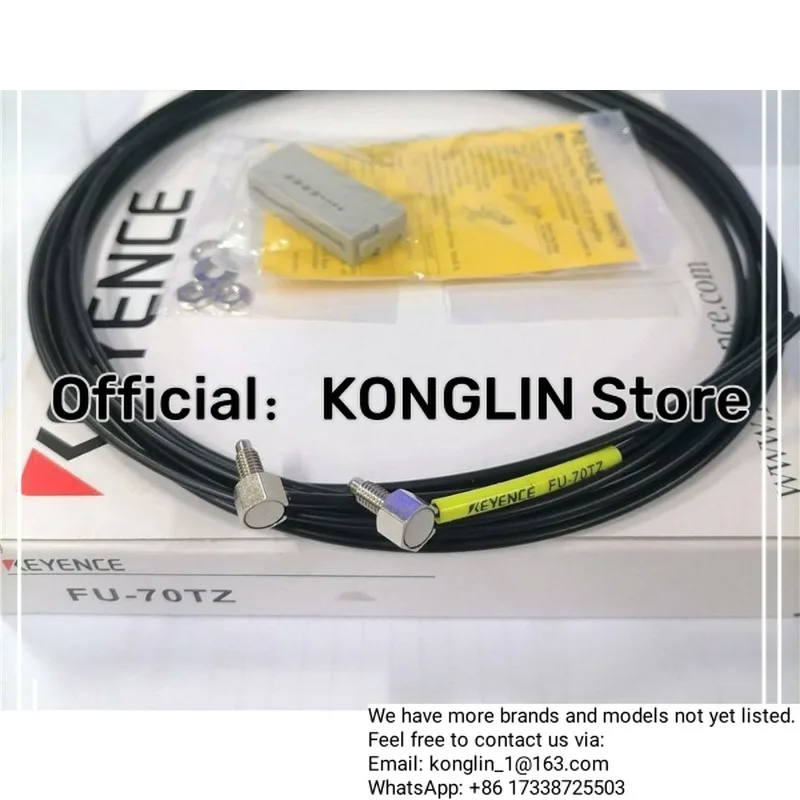 

【Свяжитесь с нами для дополнительных моделей】 1 шт. оптоволоконный датчик Keyence FU-70TZ, новый FU70TZ