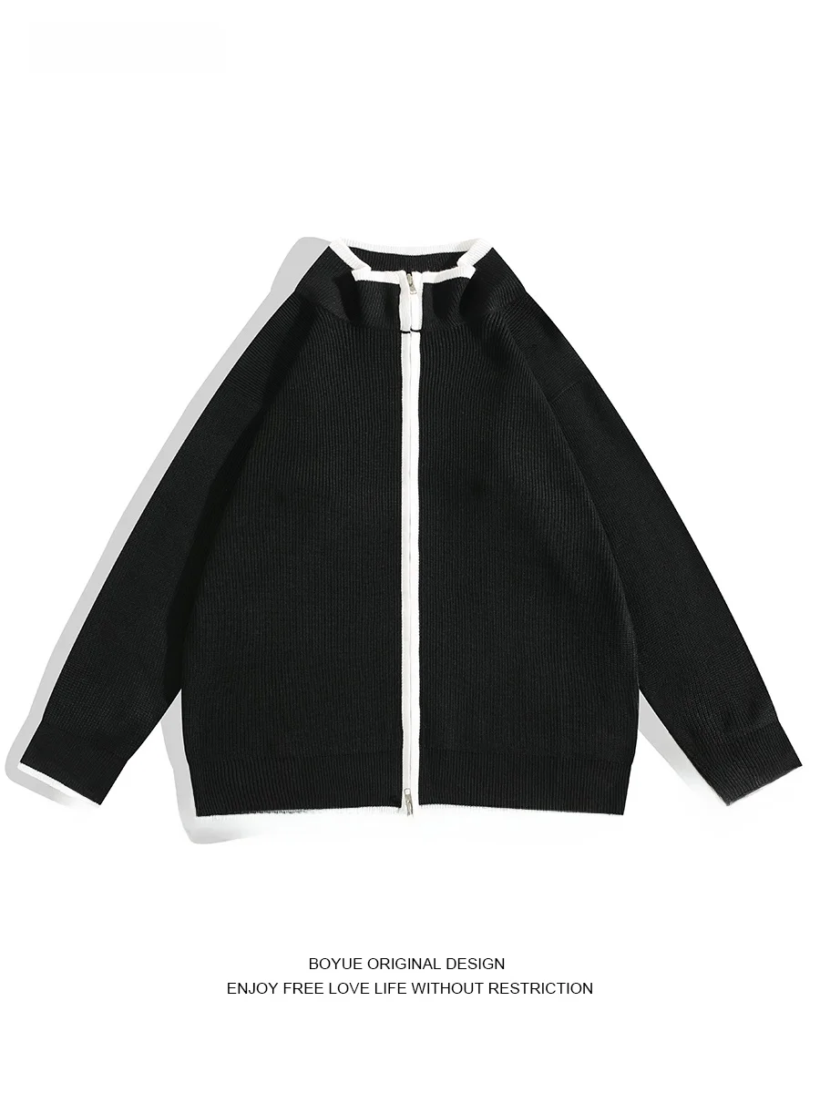 

Boyue Japanese Sle Color Blo Open Cardigan Sweater Youthful Harajuku Versatile Haome Ins Men Women Couple Outerwear