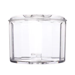 Kt185 jh185 polishing bucket Clear PC Magnetic Polishing Grinding Barrel Bucket Tumbler forJewelry Magnetic Polishing bucket