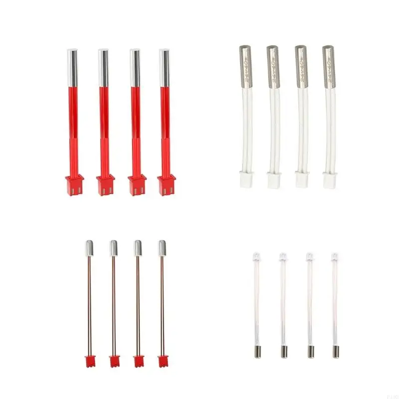 4Pcs 24V 40W/50W 3D Printer Hotend Replacement for Ender 3 S1 Cartridge Heating Thermistor Temperature Sensing F19E