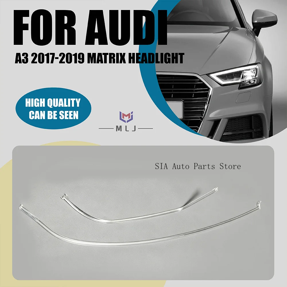 

Matrix LED Angel Eyes Light Guide Strip For Audi A3 2017-2019 High-spec DRL Headlight Accessories Daytime Running Light Parts