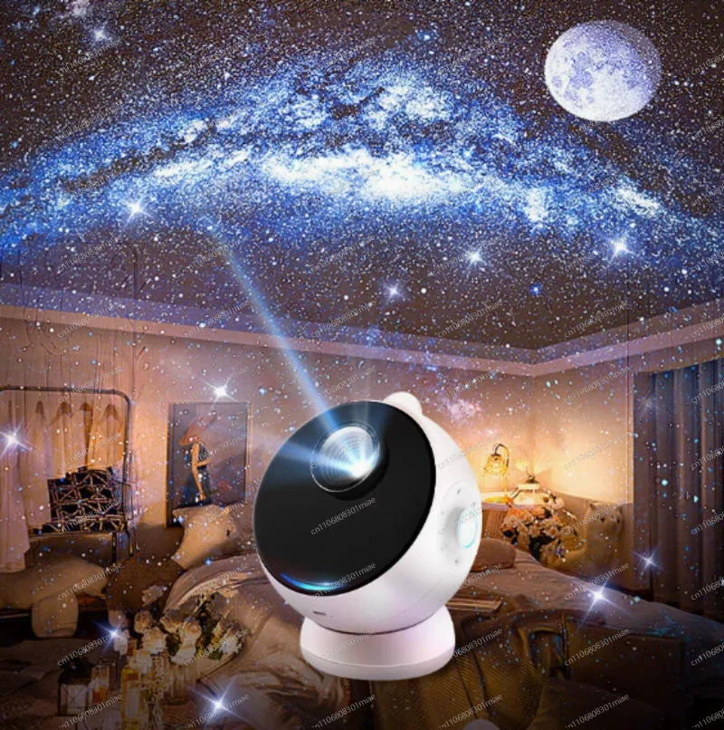 Northern Lights Starry Sky Projection Light Bluetooth Speaker Atmosphere Night Light Romantic