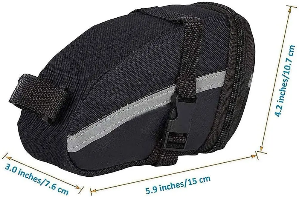 مصنع مقاومة للماء 1.2L سعة الطريق الجبلية دراجة السرج الذيل حقيبة الدراجة تحت مقعد حزمة لركوب الدراجات الطريق أدوات حقيبة #2