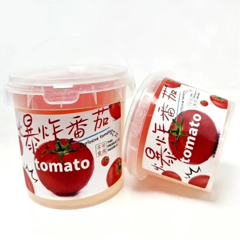Slime 1Pcs 350ML Cheese Milk Cap Thick Bubble Non-Stick Jelly Mud Portable Toy for Kids Travel Activities