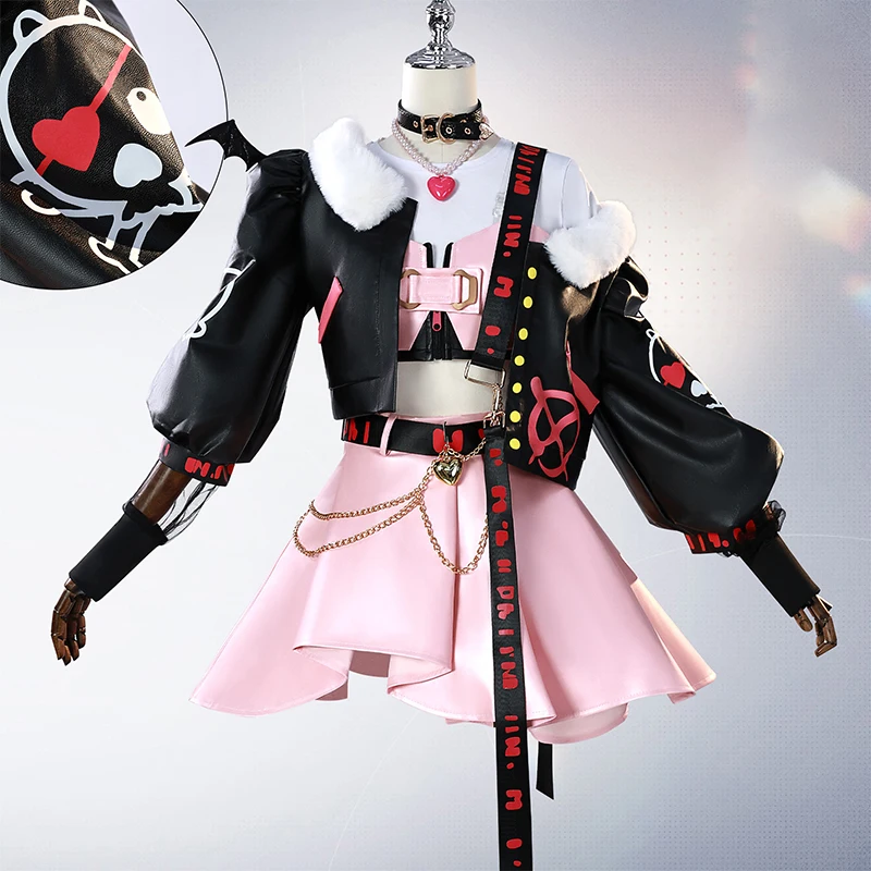 

Luo Tianyi Cosplay Costumes Anime Underground Rock Virtual idol Role Play Halloween Carnival Dressing For Women