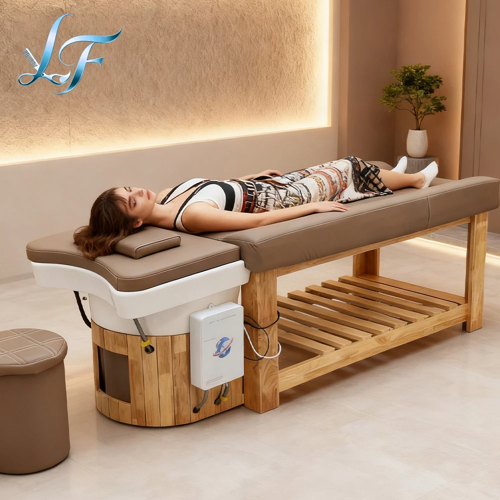 

Massage Table Massage Bed Shampoo Beds Head Spa Salon Furniture Hair Washing Equipment Beauty Care Bed Sofa Cushion Durable