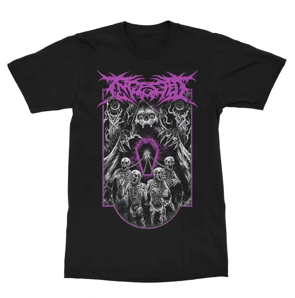 2026 INGESTED Band Graphic T-shirt Short Sleeve Fashion Tee Luxury Casual Vintage Retro Top Suitable for Both Men and Women