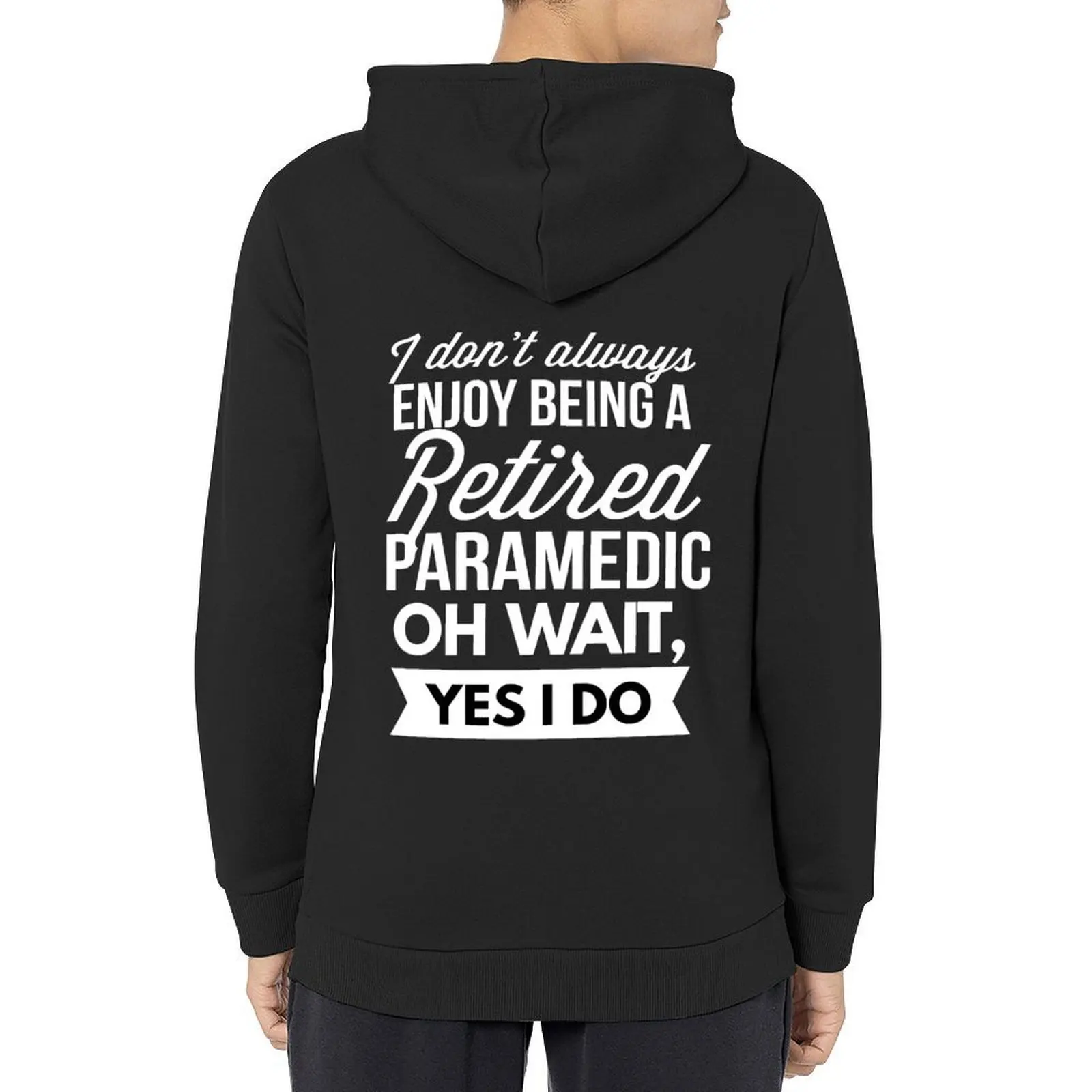 

Retired Paramedic Hoodie autumn men clothes men's autumn clothes korean autumn clothes hoodie
